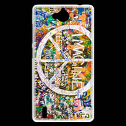 Coque Huawei Ascend G740 Symbole de la paix Imagine