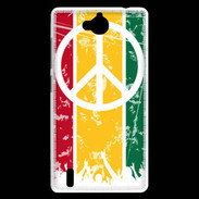 Coque Huawei Ascend G740 Rasta Peace and Love 15