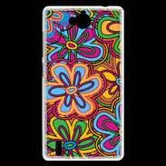 Coque Huawei Ascend G740 Fond hippie 2