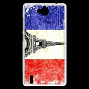 Coque Huawei Ascend G740 Drapeau français vintage 2