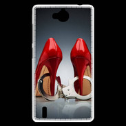 Coque Huawei Ascend G740 Chaussures et menottes