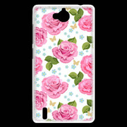 Coque Huawei Ascend G740 Vintage Rose 3