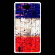 Coque Huawei Ascend G740 Drapeau français vintage