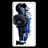 Coque Huawei Ascend G740 Bugatti bleu type 33