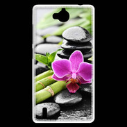 Coque Huawei Ascend G740 Orchidée Zen 11