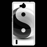 Coque Huawei Ascend G740 Yin et Yang