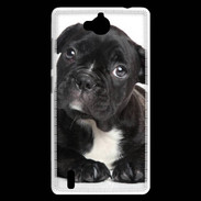 Coque Huawei Ascend G740 Bulldog français 2