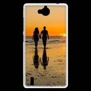 Coque Huawei Ascend G740 Balade romantique sur la plage 5