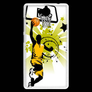 Coque Huawei Ascend G740 Basketteur en dessin