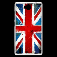 Coque Huawei Ascend G740 Tag Drapeau Anglais