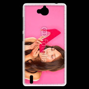 Coque Huawei Ascend G740 Femme asie glamour 2