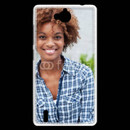 Coque Huawei Ascend G740 Femme afro glamour