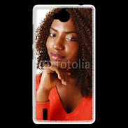 Coque Huawei Ascend G740 Femme afro glamour 2
