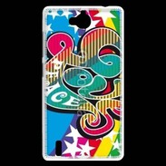 Coque Huawei Ascend G740 Peace and love 5