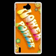 Coque Huawei Ascend G740 Flower power 4