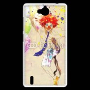 Coque Huawei Ascend G740 Dessin de clown