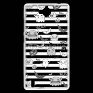 Coque Huawei Ascend G740 Fond Halloween 6