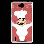 Coque Huawei Ascend G740 Chef cuisinier