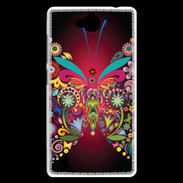 Coque Huawei Ascend G740 Papillon 3