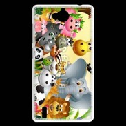 Coque Huawei Ascend G740 Cartoon animaux fun