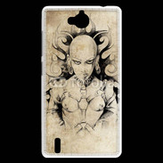 Coque Huawei Ascend G740 Guerrière en dessin 12