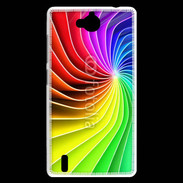 Coque Huawei Ascend G740 Art abstrait en couleur