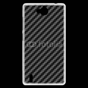 Coque Huawei Ascend G740 Fibres de carbone