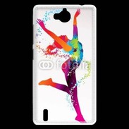 Coque Huawei Ascend G740 Danseuse en couleur