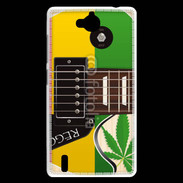 Coque Huawei Ascend G740 Guitare Reggae