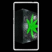 Coque Huawei Ascend G740 Cube de cannabis