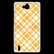 Coque Huawei Ascend G740 Fond à carreaux