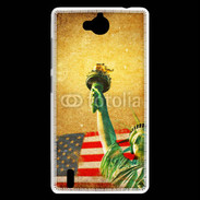 Coque Huawei Ascend G740 Vintage USA 15