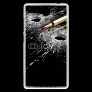 Coque Huawei Ascend G740 Impacte de balle dans une vitre