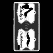 Coque Huawei Ascend G740 Lady's gentleman's