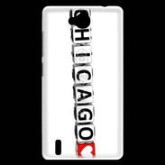 Coque Huawei Ascend G740 Chicago love