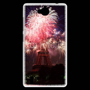 Coque Huawei Ascend G740 Feux d'artifice Tour Eiffel