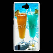 Coque Huawei Ascend G740 Cocktail piscine