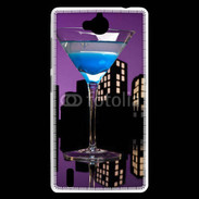 Coque Huawei Ascend G740 Blue martini