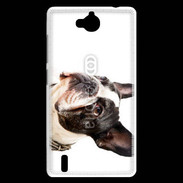 Coque Huawei Ascend G740 Bulldog français 1