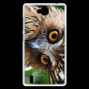 Coque Huawei Ascend G740 Tête de chouette