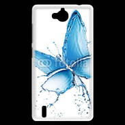 Coque Huawei Ascend G740 Papillon en eau