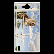 Coque Huawei Ascend G740 Agility saut d'obstacle