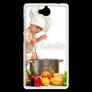 Coque Huawei Ascend G740 Bébé chef cuisinier