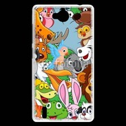 Coque Huawei Ascend G740 Animaux cartoon