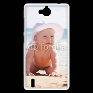 Coque Huawei Ascend G740 Bébé à la plage