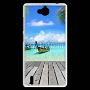 Coque Huawei Ascend G740 Plage tropicale