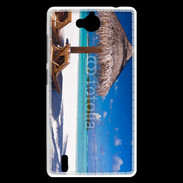 Coque Huawei Ascend G740 Belle plage 3