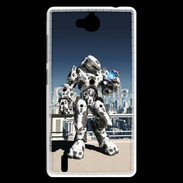 Coque Huawei Ascend G740 Alien Androïd