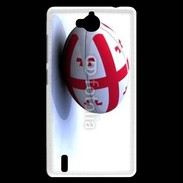 Coque Huawei Ascend G740 Ballon de rugby Georgie