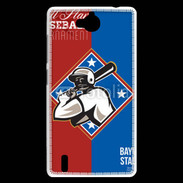 Coque Huawei Ascend G740 All Star Baseball USA